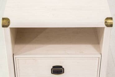 умничка тумбочка бригада: Тумба прикроватная 1Я (Magellan 1S), коллекции Магеллан, Сосна Винтаж — 6