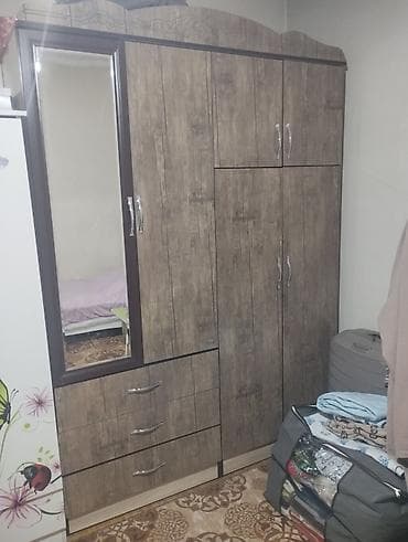 Шифоньер, шкаф для одежды, Б/у, Прямой, Другой материал