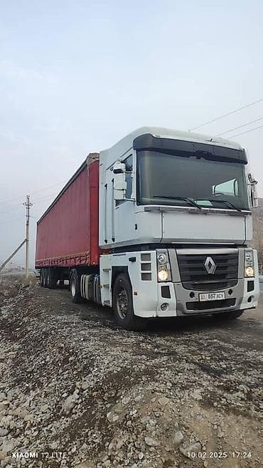 Тягач, Renault, 2010 г., Тентованный — 6