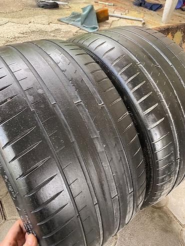 bid e5: Шины 255 / 35 / R 19, Лето, Б/у, Пара, Легковые, Италия, Michelin — 1