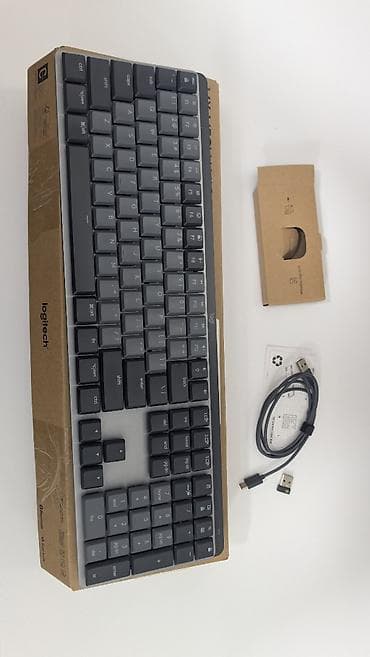 wl mouse: Клавиатура, Logitech, Механическая, Bluetooth подключение, Размер: 100% — 3