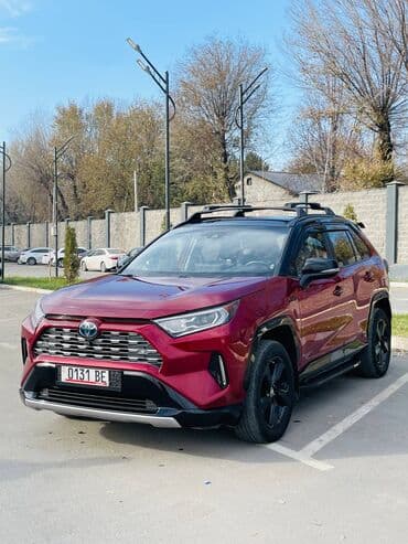 автомобили для инвалидов с ручным управлением: Toyota RAV4: 2019 г., 2.5 л, Автомат, Гибрид, Седан — 2