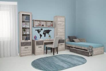 односпалка кровати: Кровать односпальная Джаз, Каштан найбори Светлый, Анрэкс (Беларусь) — 9