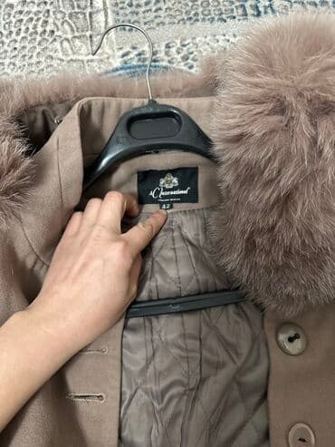 штаны для беременных: Пальто, Классика, Зима, По колено, XL — 2