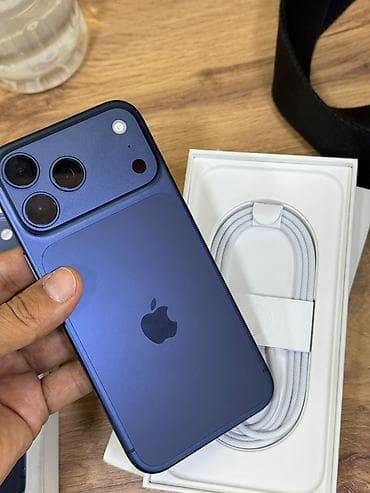 iphone 5s: IPhone 17 Pro Max, Новый, 256 ГБ, Синий, Коробка, 100 % — 7