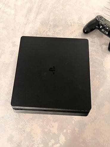 Техника жана электроника: Продам PS4 Slim 500gb Консоль в хорошем состоянии, не шумит — 2