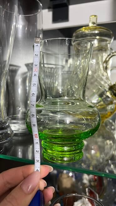 ваза бокал: Продаю стекло, вазы СССР. Листайте Графин 800 мл 400 сом — 27