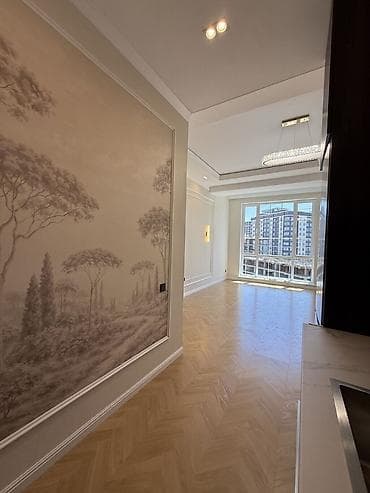 2 комнаты, 52 м², Асанбай мкр Элитка, 8 этаж, Дизайнерский ремонт