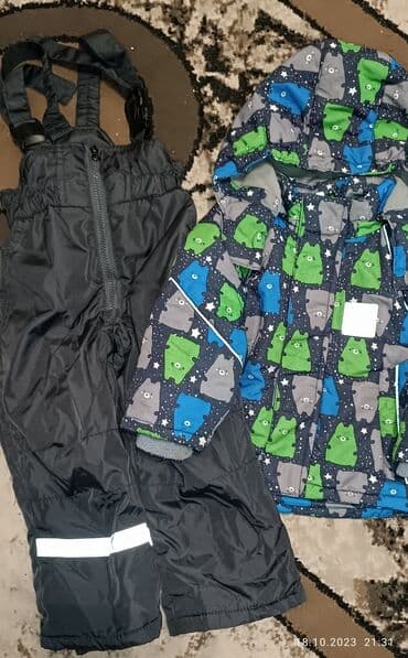 Продаю детский комбинезон с курткой! Состояние хорошее, размер 80 до 3 at lalafo.kg Продаю детский комбинезон с курткой! Состояние хорошее, размер 80 до 3
