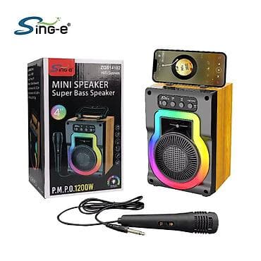 mi router: Это портативная акустическая система (колонка) Sing-e ZQS14102.  Тип — 1