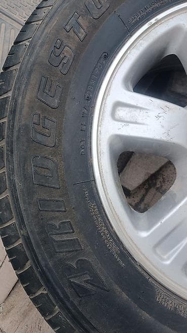 bridgeston: Колеса в сборе 225 / 70 / R 16, Всесезонная, Комплект, Внедорожные (АТ/МТ), Литые, отверстий - 6 — 1