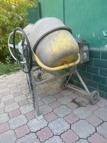 готовый бетон для фундамента бишкек цена: Сдам в аренду Бетономешалки — 1