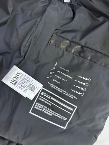 брендовые мужские спортивные костюмы из турции: Мужская куртка, S, Boss, Новый, цвет - Черный, Самовывоз — 6