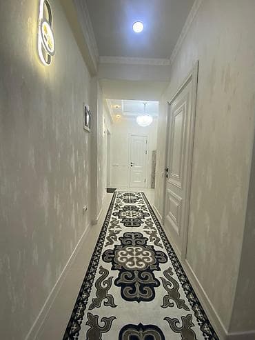 4: 3 комнаты, 84 м², Кок-Жар ж/м Элитка, 2 этаж, Евроремонт — 3