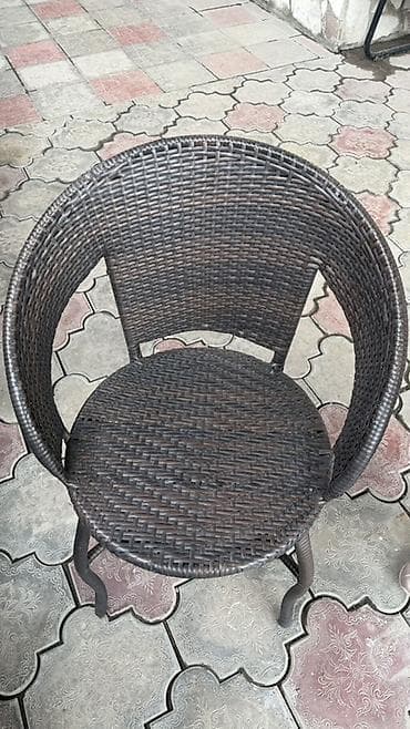 stol: Комплект садовой мебели, Кресла, Ротанг — 2