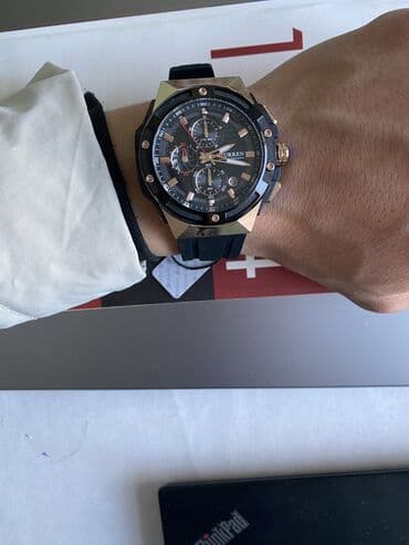 фирменные часы: Спортивные часы часы, Таймер и секундомер, Оригинал, Мужские, Новый — 3