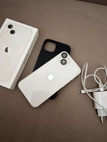 iphone 13 mini 256: IPhone 13, Б/у, 128 ГБ, Белый, Зарядное устройство, Защитное стекло, Чехол, 89 % — 3