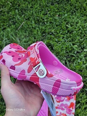 шлепки крокс: Сабо, 37, Crocs, Новый, цвет - Розовый — 3