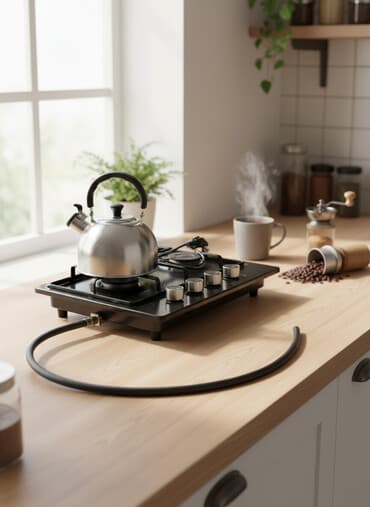 газовый плиты: Газовая, Механическое, Встраиваемая — 1