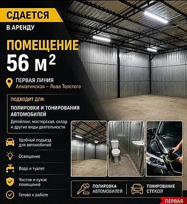 ТТК, 56 м², Иштеп турган Бизнес, Жарым-жартылай жабдуулары менен