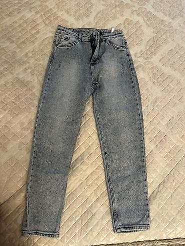 джинсы дёшево: Джинсы Sessanta Jeans – 2 пары 1) Голубой деним: цена:450 - Цвет — 3