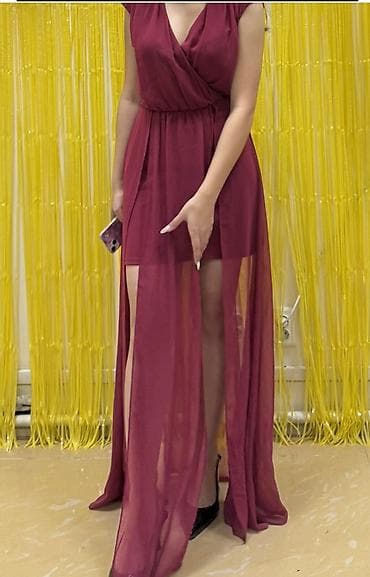 бордовые вечерние платья: Продам платье срочноочень красивое на девушку S-Mплатье дорогое но — 2