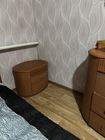 Мебельные гарнитуры: Спальный гарнитур, Б/у, Двуспальная кровать, Дерево, Самовывоз, цвет - Коричневый — 4