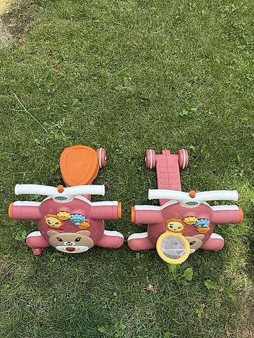Детский транспорт: Игрушка-каталка- ходунок 3-в-1 для малышей - Многофункциональная — 2