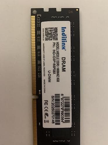 ddr2 8gb: Оперативная память (RAM) для ПК, Б/у, 8 ГБ, DDR3, 1600 МГц — 3