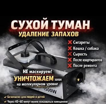 Сервис по удалению запахов «Сухой туман» Профессиональная обработка — 2