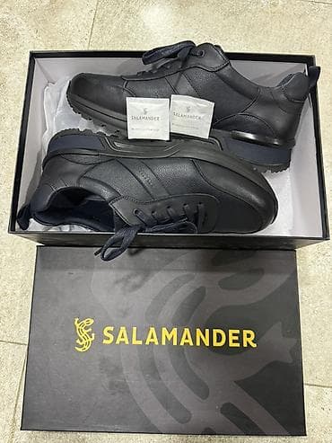 за все пакетом: Мужские кроссовки, 42, Salamander, Новый, цвет - Синий, Бесплатная доставка — 1