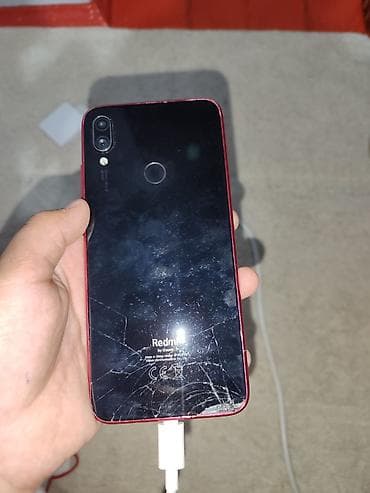 куплю матрицу: Redmi, Redmi Note 7 Pro, Б/у, 128 ГБ, цвет - Красный, 2 SIM — 2