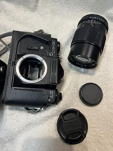 онлайн камеры каракол: Объектив REVUENON-SPECIAL 135mm f/2.8 (M42) в комплекте с камерой — 6