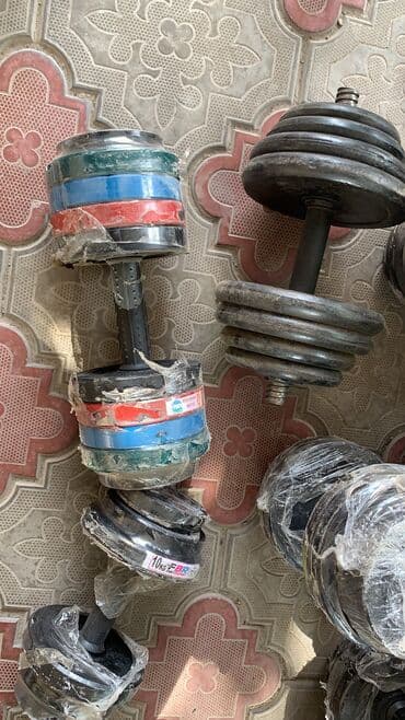 Цена за 1 кг Гантели гантели гантели 1 кг 170 сом