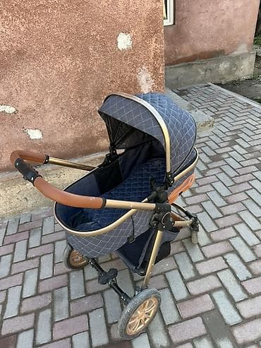 аренда кийим: Детская коляска-люлька с прогулочным блоком (вид корзины-люльки) — 1