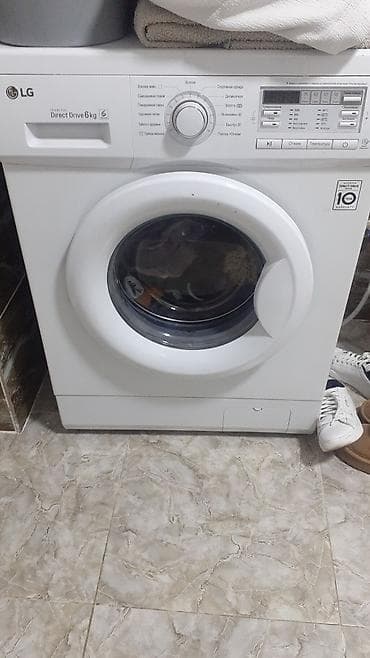 iphone 1e: Стиральная машина LG с фронтальной загрузкой, инверторный Direct — 1
