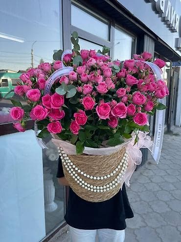 цветы отдам даром: 🌸 Свежие цветы 24/7 с доставкой по Бишкеку! Букеты, корзины — 9