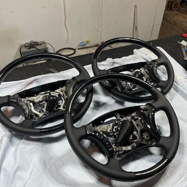 набор инструментов для работы с кожей: Перетяжка руля за 4 часа От 3500сом Перетяжка сидений — 7