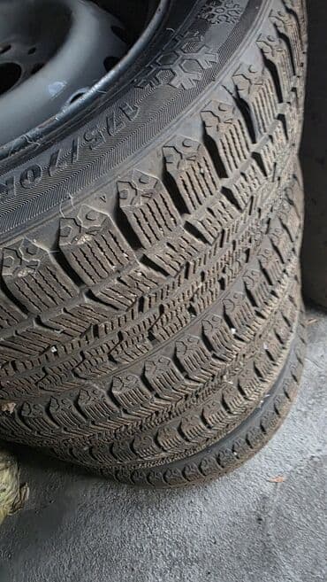 diska 13: Колеса в сборе R 13, Зима, Б/у, Комплект, Легковые — 4