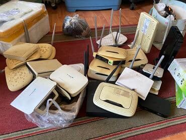 РОУТЕР роутеры интернет модем Тп линк 1 антенный максимальное