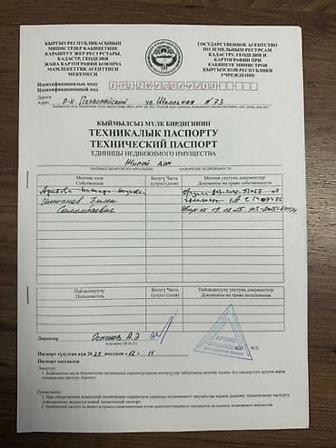 Земельные участки: 6 соток, Для бизнеса, Тех паспорт — 9