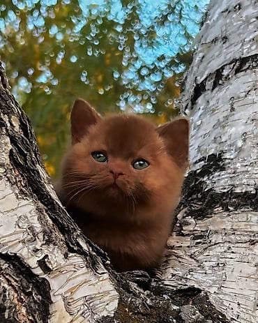 Үй жаныбарлары: Британ кыска жүндүү, 2 айлык, Эркек, Көгүлтүр — 2