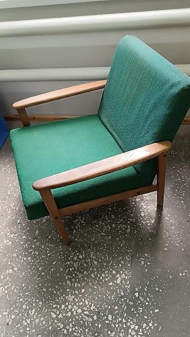 раритет мебель: Румынское кресло в стиле mid-century под реставрацию Количество: 1 — 3