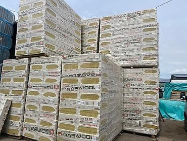 Утеплитель Baswool в упаковках. Подходит для теплоизоляции стен lalafo.kg да Утеплитель Baswool в упаковках. Подходит для теплоизоляции стен