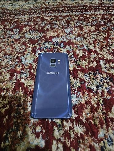 Samsung Galaxy S9, Б/у, 64 ГБ, цвет - Синий, 1 SIM at lalafo.kg Samsung Galaxy S9, Б/у, 64 ГБ, цвет - Синий, 1 SIM