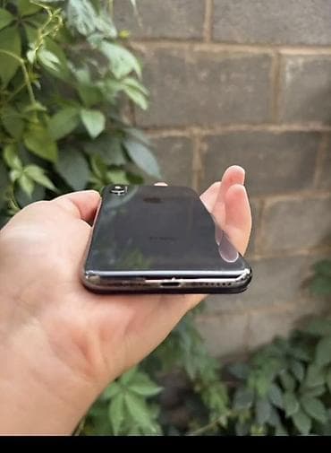 телефон iphone x: IPhone X, Б/у, 256 ГБ, Space Gray, Зарядное устройство, Защитное стекло, Чехол, 81 % — 2