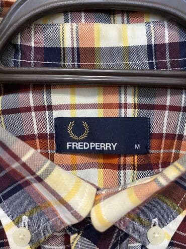 винтажные одежды: Мужская Рубашка FredPerry оригинал, размер М состояние отличное — 2