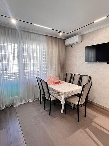 Недвижимость: 3 комнаты, 90 м², 106 серия улучшенная, Ала-Арча ТРЦ 106 серия улучшенная, 5 этаж, Евроремонт — 2