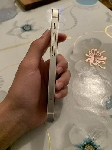 macbook mini: IPhone 12 mini, Б/у, 128 ГБ, Белый, Чехол, 77 % — 5