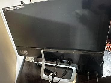 lan кабель купить: Монитор, AOC, Б/у, 23" - 24" — 3